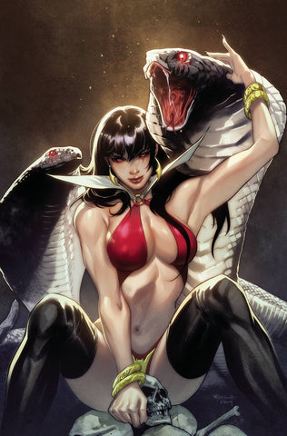 VAMPIRELLA STRIKES #2 STEPHEN SEGOVIA 1:30 Virgin Ratio Variant