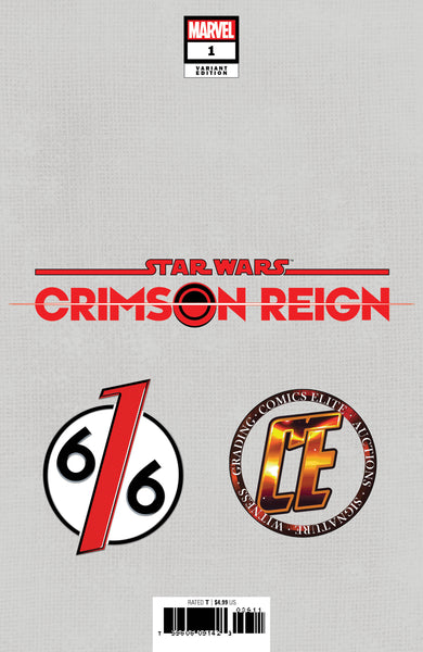 STAR WARS CRIMSON REIGN #1 TURINI 616 Trade Dress Variant 1st APP SEAR LTD 3000