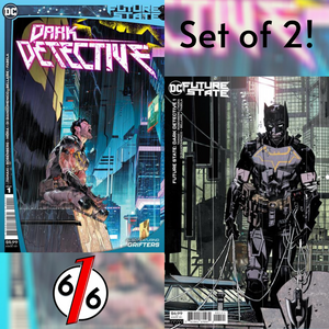 🚨🦇 FUTURE STATE DARK DETECTIVE #1 SET OF 2 Cvr A Mora & Cvr B John Paul Leon