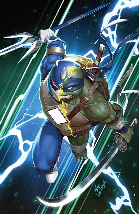 MMPR TMNT II #1 INHYUK LEE 1:500 Ratio Variant