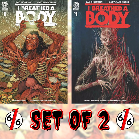 🚨😱🔥 I BREATHED A BODY #1 SET OF 2 Main Cover & 1:15 Trevor Henderson Variant