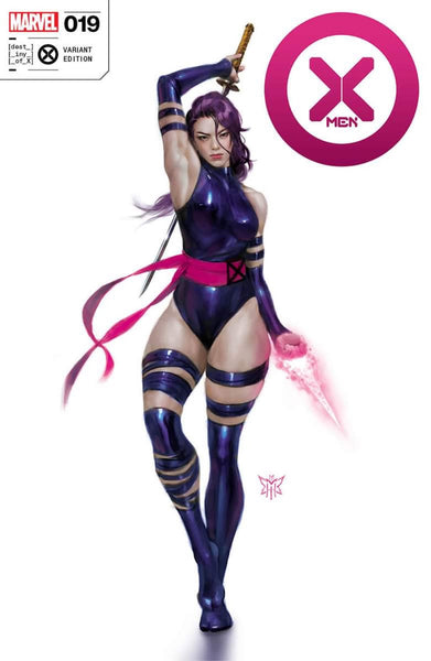 X-MEN #19 MIGUEL MERCADO Unknown 616 Trade Dress & Virgin Variant PSYLOCKE