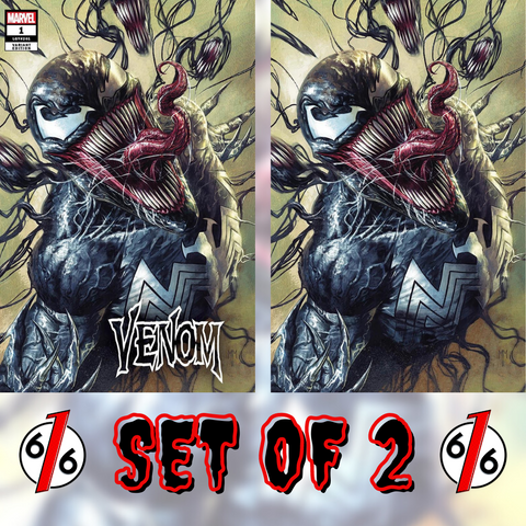 VENOM #1 MARCO MASTRAZZO Exclusive Trade Dress & Virgin Variant Set