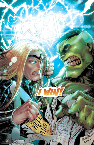 HULK VS THOR BANNER OF WAR ALPHA #1 KIRKHAM 616 Exclusive Virgin Variant