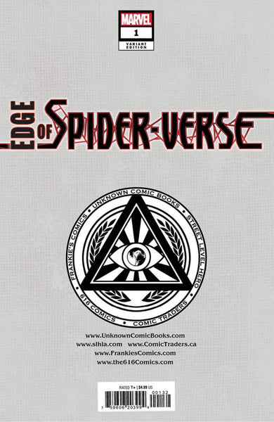 EDGE OF SPIDER-VERSE 1 TYLER KIRKHAM Unknown 616 Comics Trade Dress Variant