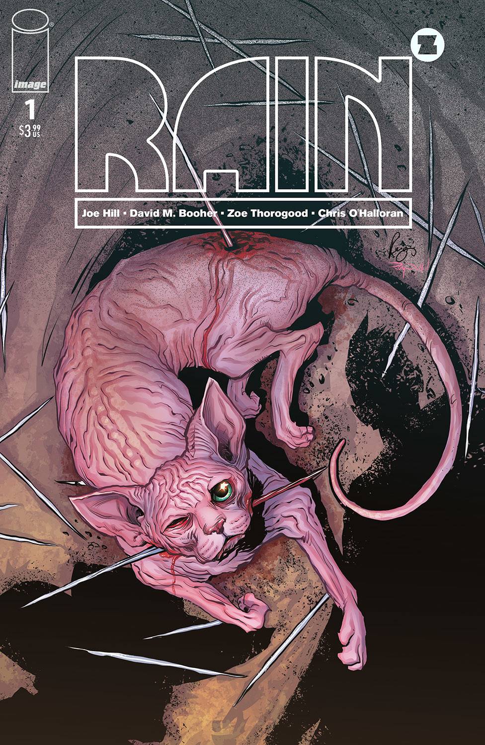 RAIN #1 RENAE DELIZ 1:50 Ratio Variant Joe Hill Image Comics