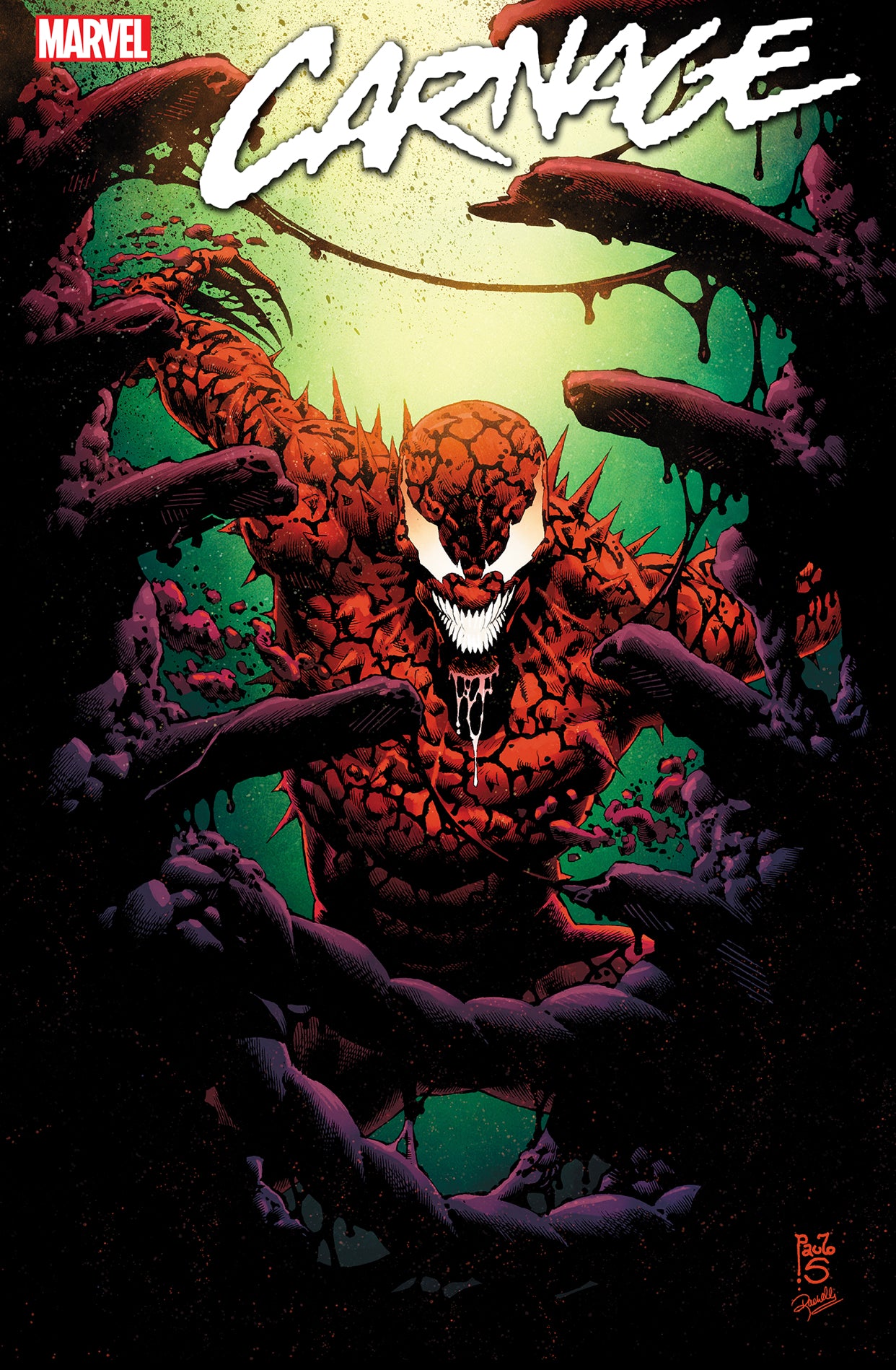 CARNAGE #1 PAULO SIQUEIRA 1:50 Ratio Variant 