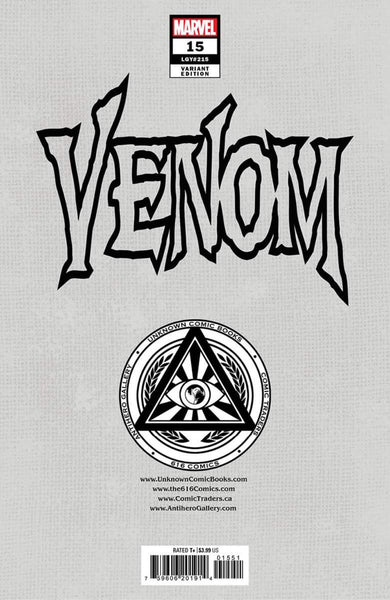 616 COMICS WEEK 52 VIRGIN BUNDLE Venom 15 & ASM 18 & Yoda 3