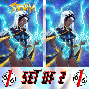 STORM #1 SABINE RICH 616 Trade Dress & Virgin Variant Set