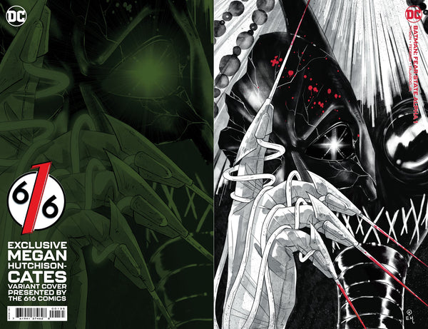 BATMAN FEAR STATE ALPHA #1 HUTCHISON-CATES Variant Set LTD 1500