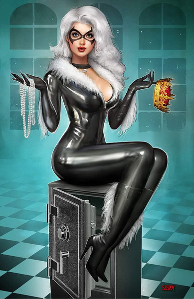 AMAZING SPIDER-MAN 25 SZERDY Black Cat Trade Dress & Virgin Variant Set