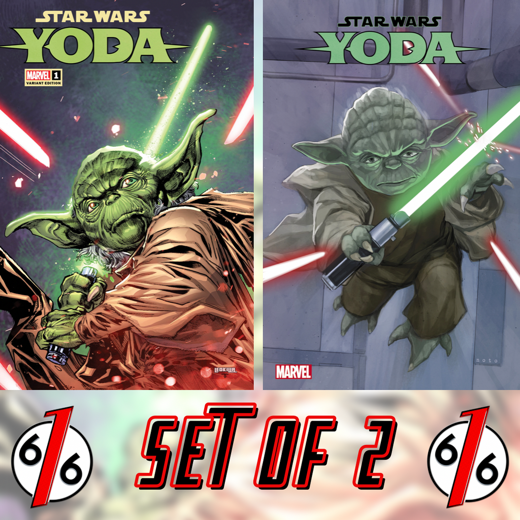 STAR WARS YODA #1 SET KEN LASHLEY Variant & PHIL NOTO Main Cover STAR WARS YODA #1 SET KEN LASHLEY Variant & PHIL NOTO Main Cover