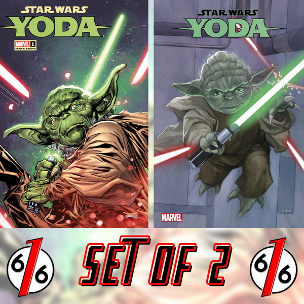 STAR WARS YODA #1 SET KEN LASHLEY Variant & PHIL NOTO Main Cover