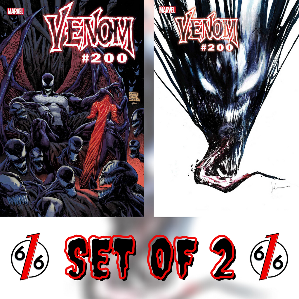 VENOM #35 200th Issue SET OF 2 Main Stegman Cover & Jock Variant VENOM #35 200th Issue SET OF 2 Main Stegman Cover & Jock Variant