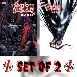 VENOM #35 200th Issue SET OF 2 Main Stegman Cover & Jock Variant