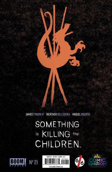 SOMETHING IS KILLING THE CHILDREN #21 GIANG & PAREL Unknown/616 Variant Set