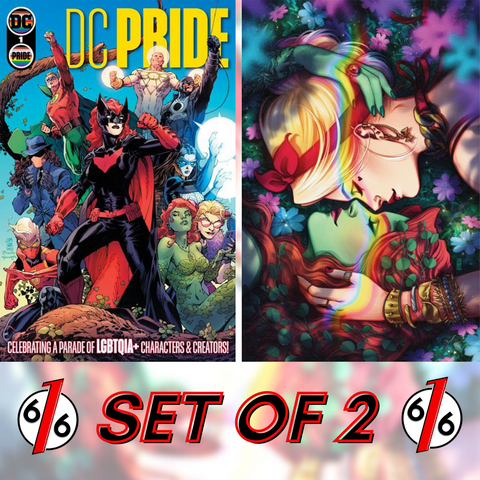 DC PRIDE #1 SET OF 2 Jim Lee Cover A & Jen Bartel Cover B Variant