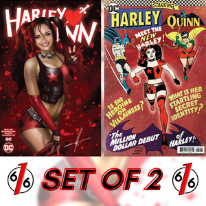 HARLEY QUINN 20 Homage Variant Set CARLA COHEN 616 Comics & RYAN SOOK