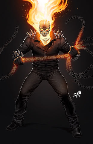 GHOST RIDER #2 DAVID NAKAYAMA Unknown/616 Exclusive Virgin Variant