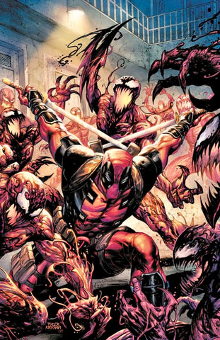 ABSOLUTE CARNAGE VS DEADPOOL #1 TYLER KIRKHAM Exclusive Virgin Variant