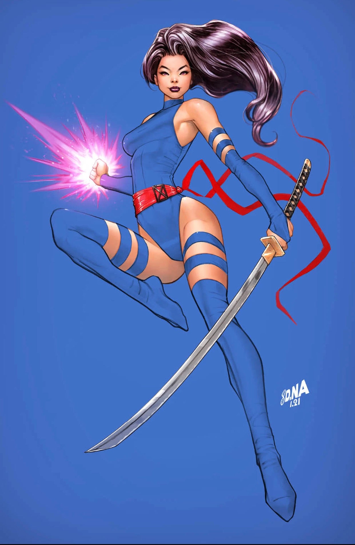 🚨🔥 HELLIONS #10 DAVID NAKAYAMA Exclusive Virgin Variant Psylocke X-Men NM