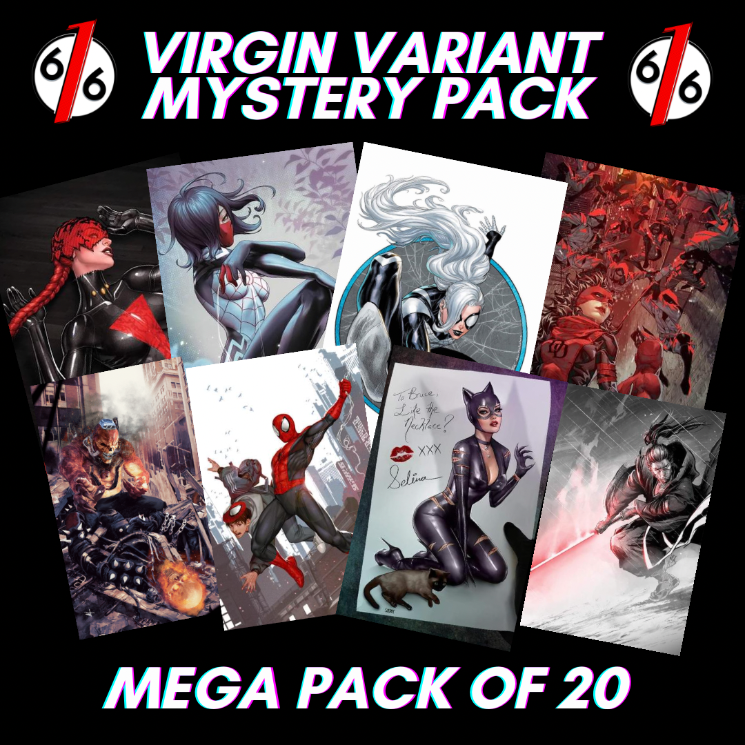 20 PACK MYSTERY VIRGIN Exclusive Variant Mega Bundle