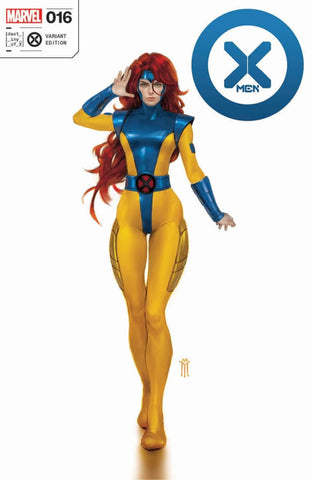 X-MEN #16 MIGUEL MERCADO Jean Grey  Unknown 616 Comics Trade Dress Variant