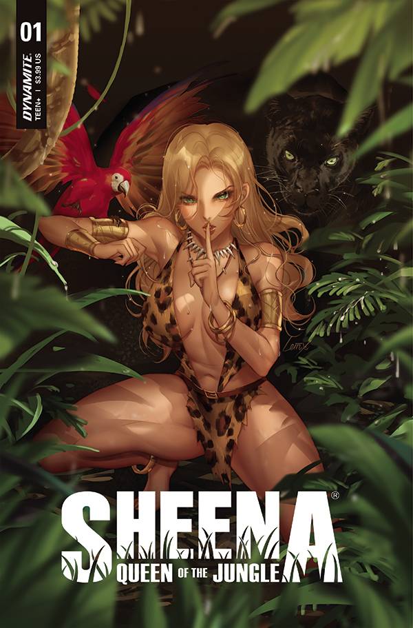 SHEENA QUEEN OF THE JUNGLE #1 LEIRIX LI 1:25 Original Art Ratio Variant