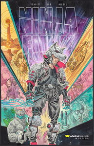 NINJA FUNK #1 ALEX RIEGEL Cover B Whatnot Publishing