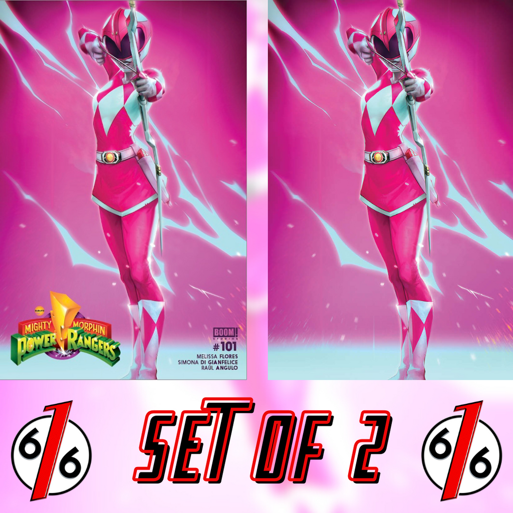Power Rangers Frock MIGHTY MORPHIN POWER RANGERS 101 IVAN TAO 616 Pink Ranger Trade Dress ...