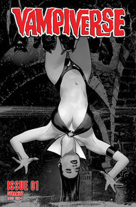 🚨🔥🦇 VAMPIVERSE #1 ADAM HUGHES 1:40 B&W Ratio Variant Vampirella 