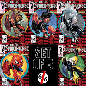 EDGE OF SPIDER-VERSE #1-5 TYLER KIRKHAM Unknown 616 Variant Set