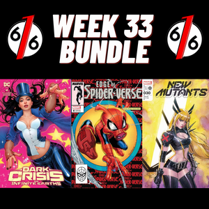 616 COMICS WEEK 33 TRADE DRESS BUNDLE Dark Crisis 4 & Edge Of Spider-Verse 4 & New Mutants 30
