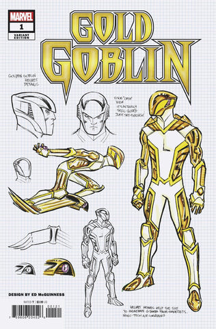 GOLD GOBLIN #1 ED MCGUINNESS 1:25 Design Ratio Variant