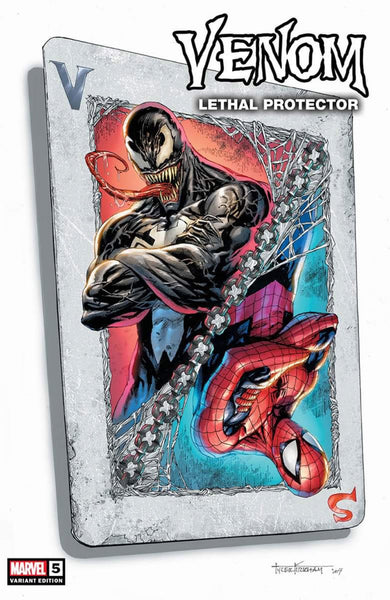 616 COMICS WEEK 27 TRADE DRESS BUNDLE Edge Of Spider-Verse 1 & Venom Lethal Protector 5 & Mandalorian 2 & Daredevil 2