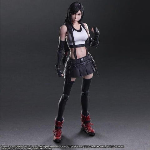 FINAL FANTASY VIIR REMAKE PLAY ARTS KAI TIFA LOCKHART 10” Figure