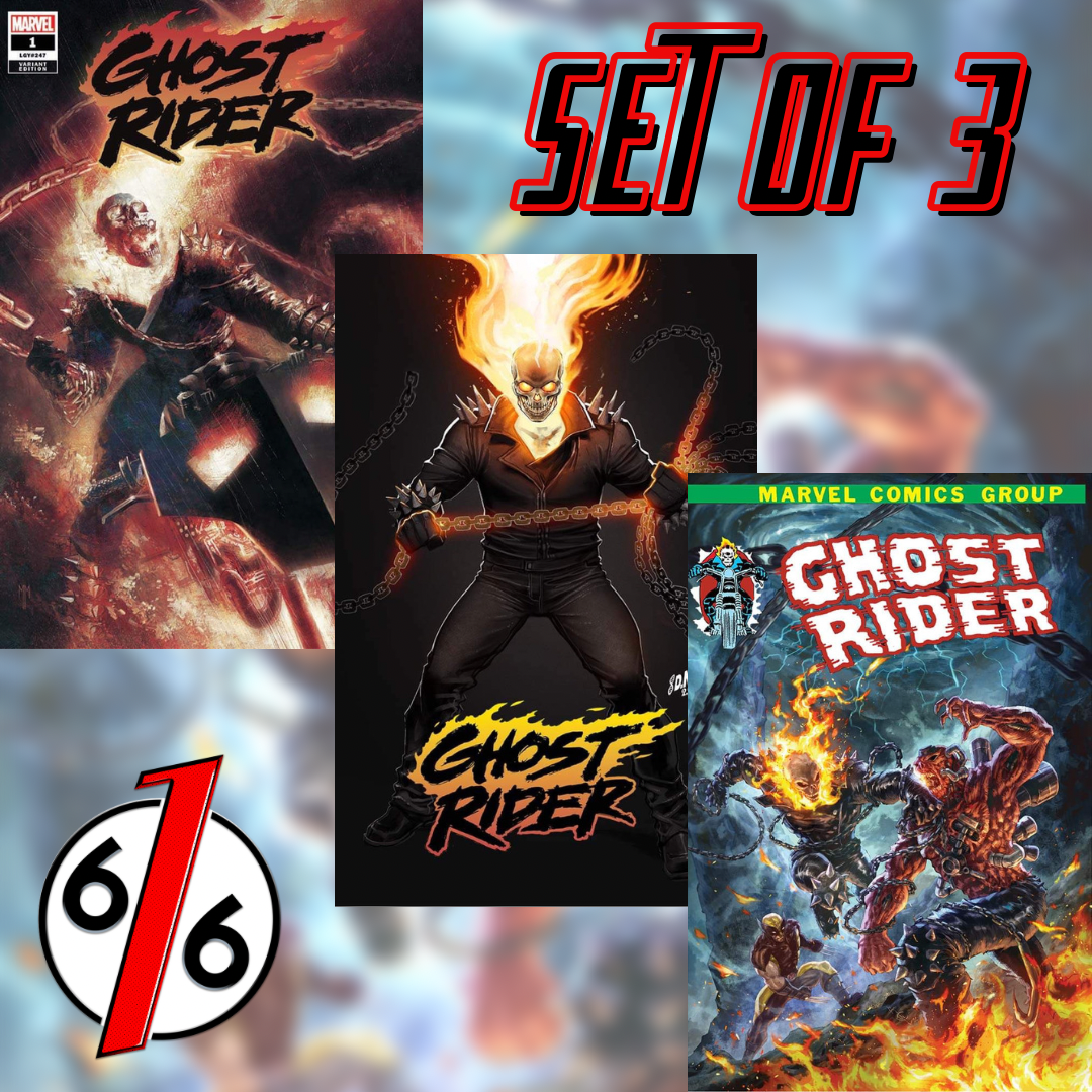 GHOST RIDER #1-3 Variant Set MASTRAZZO & NAKAYAMA & QUAH