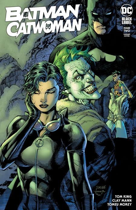 BATMAN CATWOMAN #1 & #2 JIM LEE WILLIAMS SET OF 2 Exclusive & #2
