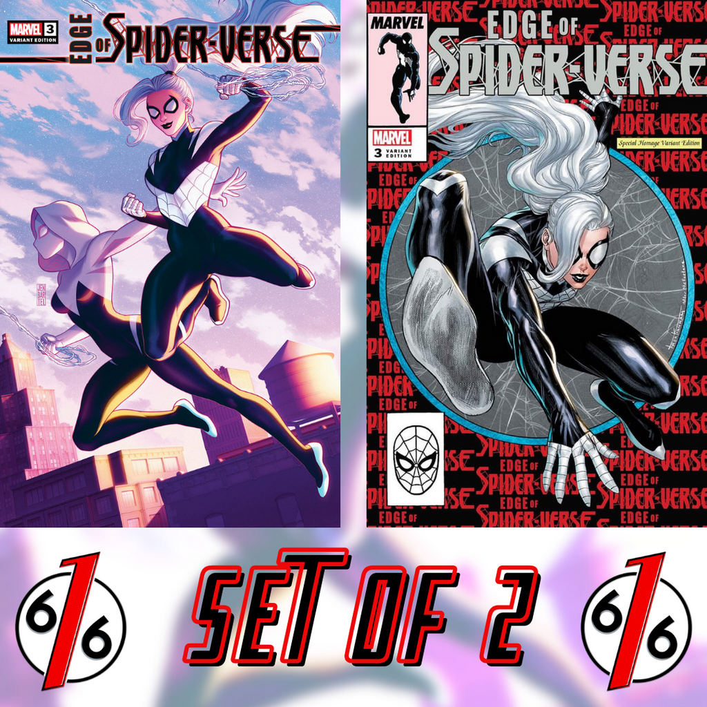 EDGE OF SPIDER-VERSE #3 JEN BARTEL & KIRKHAM Trade Dress Variant EDGE OF SPIDER-VERSE #3 JEN BARTEL & KIRKHAM Trade Dress Variant