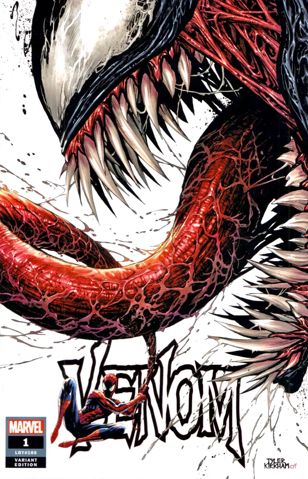 VENOM #1 TYLER KIRKHAM Exclusive Trade Dress Variant