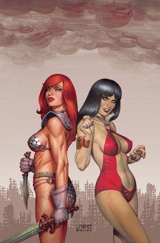 VAMPIRELLA VS RED SONJA 1 LINSNER 1:30 Virgin Ratio Variant