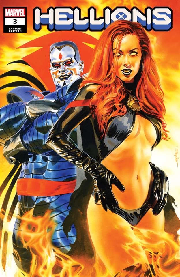 HELLIONS #3 MIKE MAYHEW Exclusive Trade Dress Variant Goblin Queen