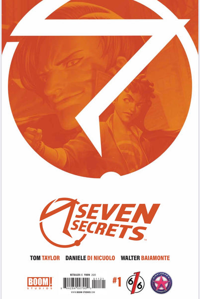 SEVEN SECRETS #1 JUNGGEUN YOON Exclusive Virgin Variant Ltd to 500