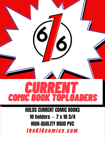 616 Current Comic Book Toploaders