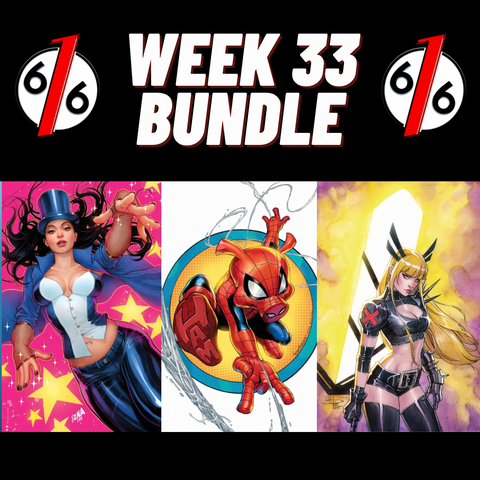 616 COMICS WEEK 33 VIRGIN BUNDLE Dark Crisis 4 & Edge Of Spider-Verse 4 & New Mutants 30