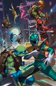 MMPR TMNT II #1 EJIKURE 1:250 Ratio Variant