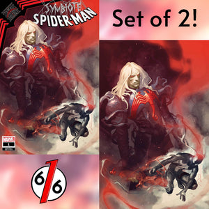 SYMBIOTE SPIDER-MAN KING IN BLACK #1 SET OF 2 GERALD PAREL Variants