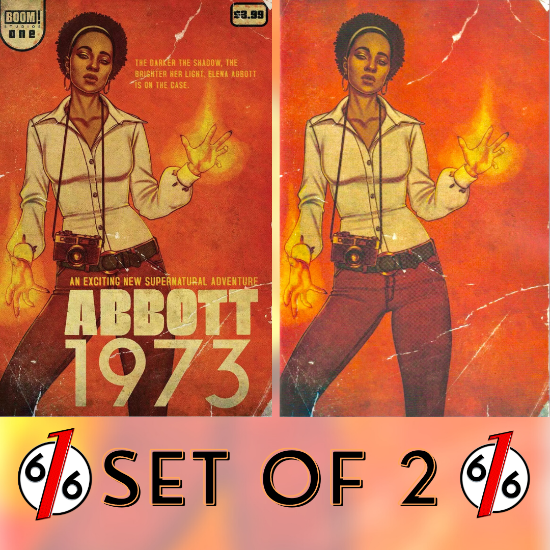 ABBOTT 1973 SET OF 2 Jenny Frison 1:25 & One Per Store Virgin Variant