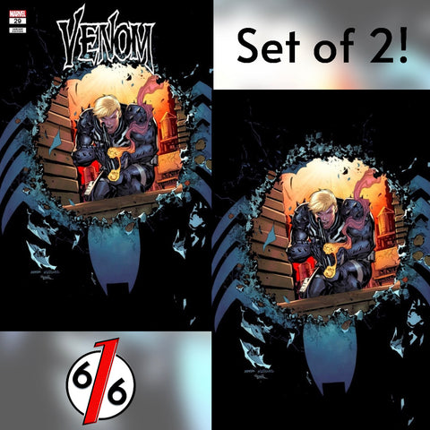 VENOM #29 KEN LASHLEY SET OF 2 Exclusive Trade Dress & Virgin Variant