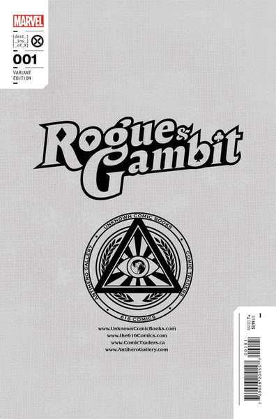 ROGUE & GAMBIT #1 KAARE ANDREWS 90s Trade Dress & Virgin Variant Set